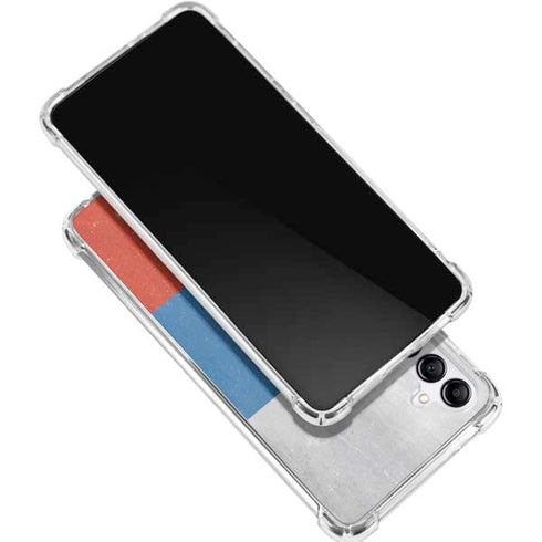 Russian Flag Distressed Galaxy A15 5G Clear Case