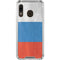 Russian Flag Distressed Galaxy A30 Clear Case