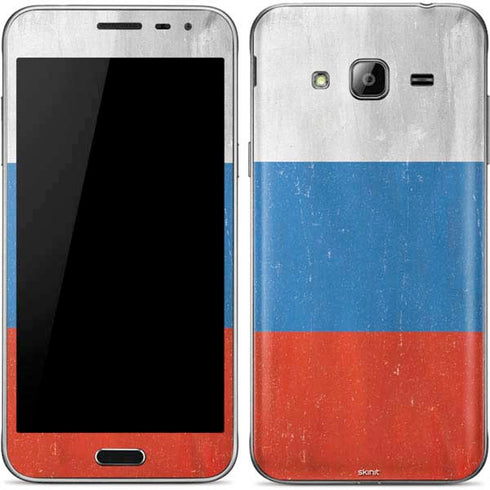 Russian Flag Distressed Galaxy J3 Skin