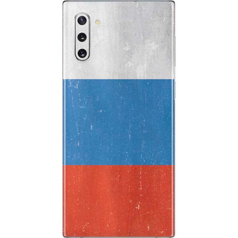 Russian Flag Distressed Galaxy Note 10 Skin