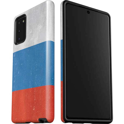 Russian Flag Distressed Galaxy Note20 5G Pro Case