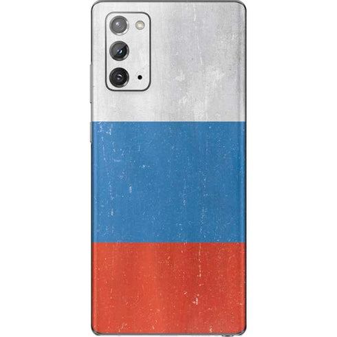 Russian Flag Distressed Galaxy Note20 5G Skin