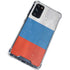 Russian Flag Distressed Galaxy S20 FE Clear Case