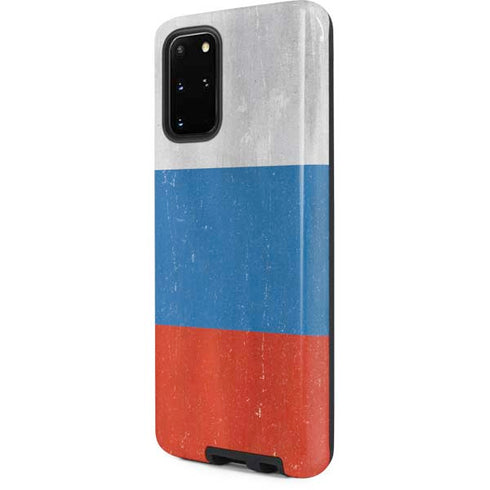 Russian Flag Distressed Galaxy S20 Plus Pro Case