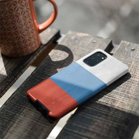 Russian Flag Distressed Galaxy S20 Plus Pro Case