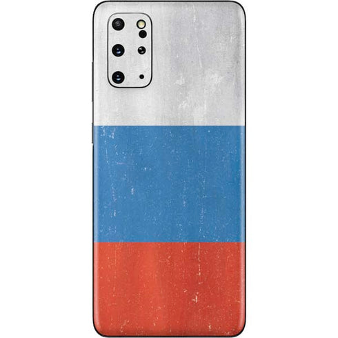 Russian Flag Distressed Galaxy S20 Plus Skin