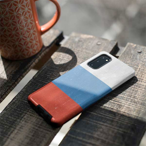 Russian Flag Distressed Galaxy S20 Pro Case