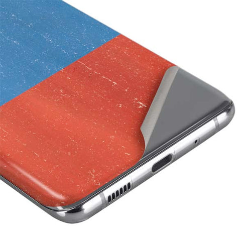 Russian Flag Distressed Galaxy S20 Skin