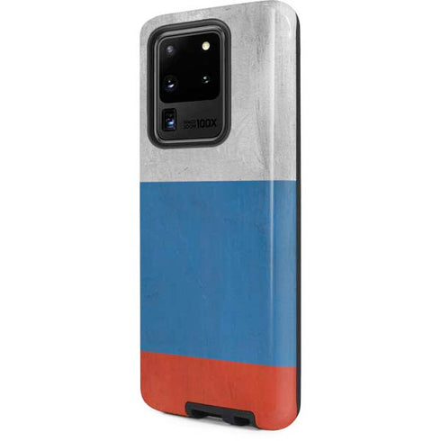Russian Flag Distressed Galaxy S20 Ultra 5G Pro Case