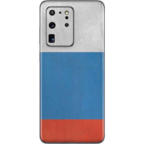 Russian Flag Distressed Galaxy S20 Ultra 5G Skin