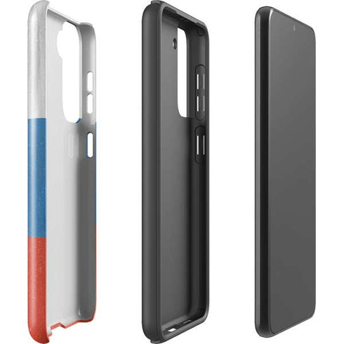 Russian Flag Distressed Galaxy S21 Plus 5G Pro Case