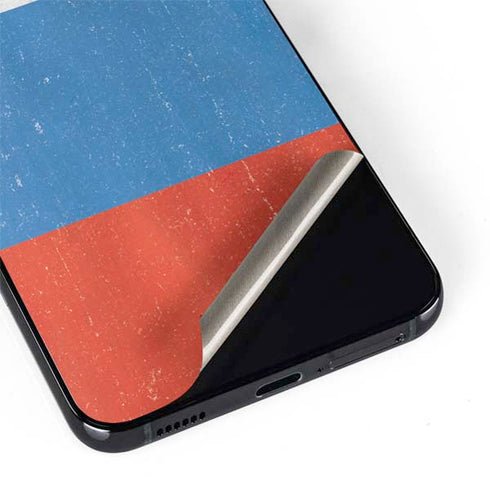 Russian Flag Distressed Galaxy S22 Plus Skin