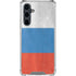 Russian Flag Distressed Galaxy S23 FE Clear Case