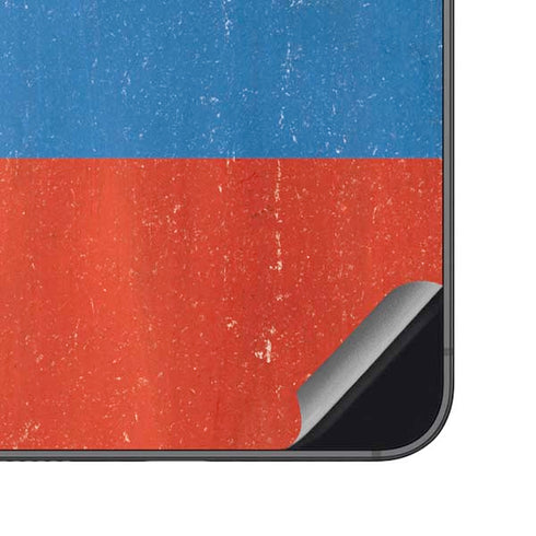 Russian Flag Distressed Galaxy S23 FE Skin