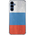 Russian Flag Distressed Galaxy S24 Clear Case
