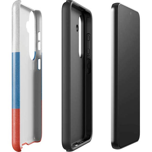 Russian Flag Distressed Galaxy S24 Impact Case