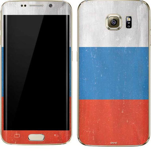Russian Flag Distressed Galaxy S7 Edge Skin