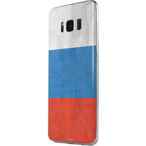 Russian Flag Distressed Galaxy S8 Skin
