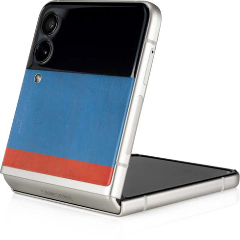Russian Flag Distressed Galaxy Z Flip3 5G Skin