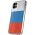 Russian Flag Distressed iPhone 11 Clear Case