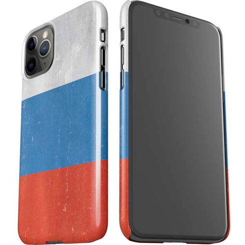 Russian Flag Distressed iPhone 11 Pro Lite Case