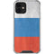Russian Flag Distressed iPhone 12 Clear Case