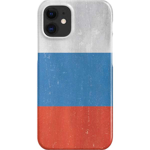 Russian Flag Distressed iPhone 12 Mini Lite Case