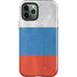 Russian Flag Distressed iPhone 12 Pro Impact Case