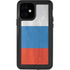 Russian Flag Distressed iPhone 12 Waterproof Case