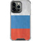 Russian Flag Distressed iPhone 13 Pro Clear Case