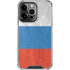 Russian Flag Distressed iPhone 13 Pro Clear Case