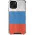 Russian Flag Distressed iPhone 15 Plus Clear Case