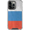 Russian Flag Distressed iPhone 14 Pro Clear Case