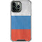 Russian Flag Distressed iPhone 14 Pro Max Clear Case