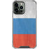 Russian Flag Distressed iPhone 14 Pro Max Clear Case