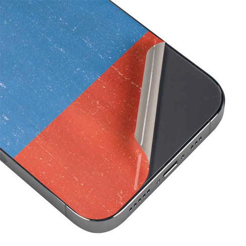 Russian Flag Distressed iPhone 14 Pro Max Skin