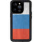 Russian Flag Distressed iPhone 14 Pro Waterproof Case
