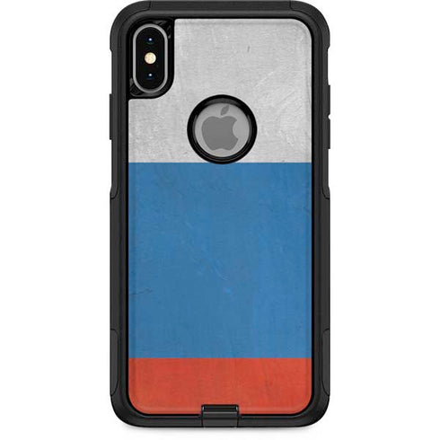 Russian Flag Distressed Otterbox Commuter iPhone Skin