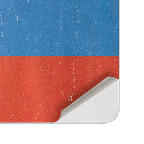 Russian Flag Distressed Surface Duo Skin