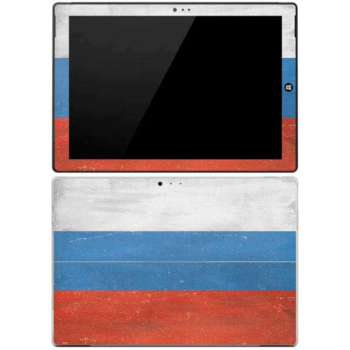 Russian Flag Distressed Surface Pro 3 Skin