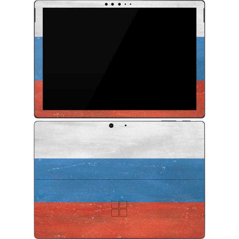 Russian Flag Distressed Surface Pro 7 Skin