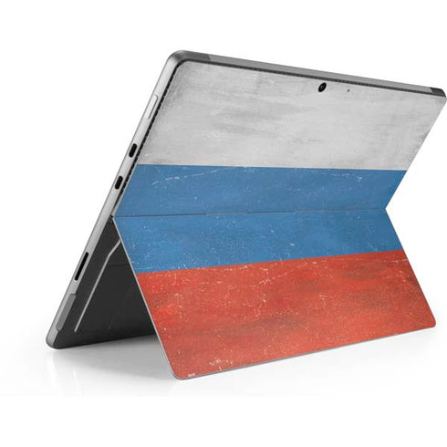 Russian Flag Distressed Surface Pro 8 Skin