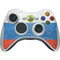 Russian Flag Distressed Xbox 360 Wireless Controller Skin