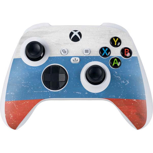 Russian Flag Distressed Xbox Series S Controller Skin