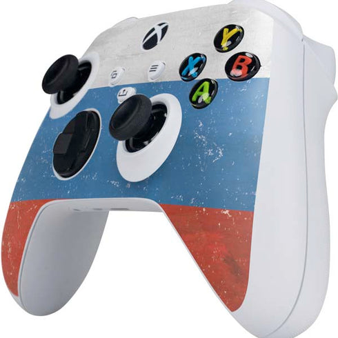 Russian Flag Distressed Xbox Series S Controller Skin