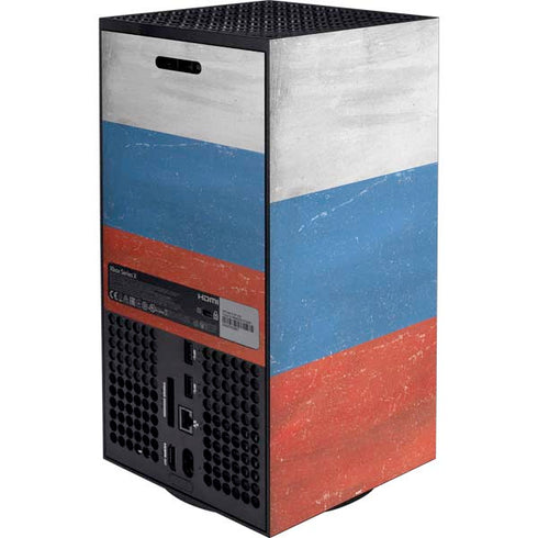 Russian Flag Distressed Xbox Series X Bundle Skin