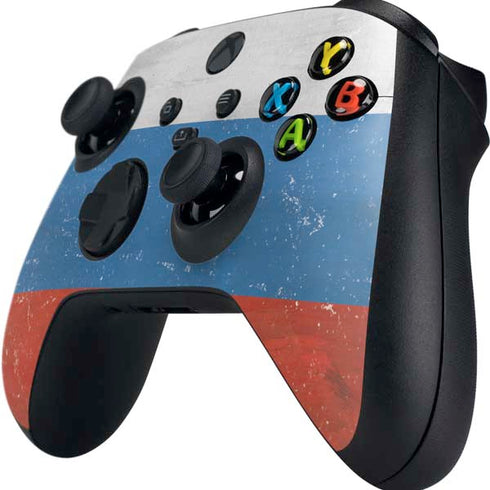 Russian Flag Distressed Xbox Series X Controller Skin