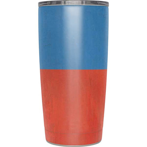 Russian Flag Distressed Yeti 20oz Tumbler Skin