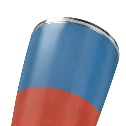 Russian Flag Distressed Yeti 20oz Tumbler Skin