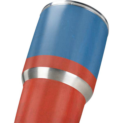 Russian Flag Distressed Yeti 30oz Rambler Tumbler Skin